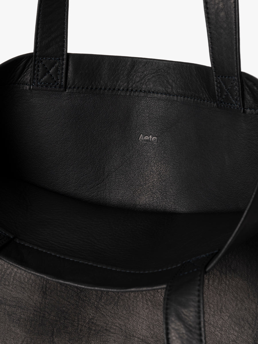 DOUBLE FACED FLAT TOTE : M – Aeta store