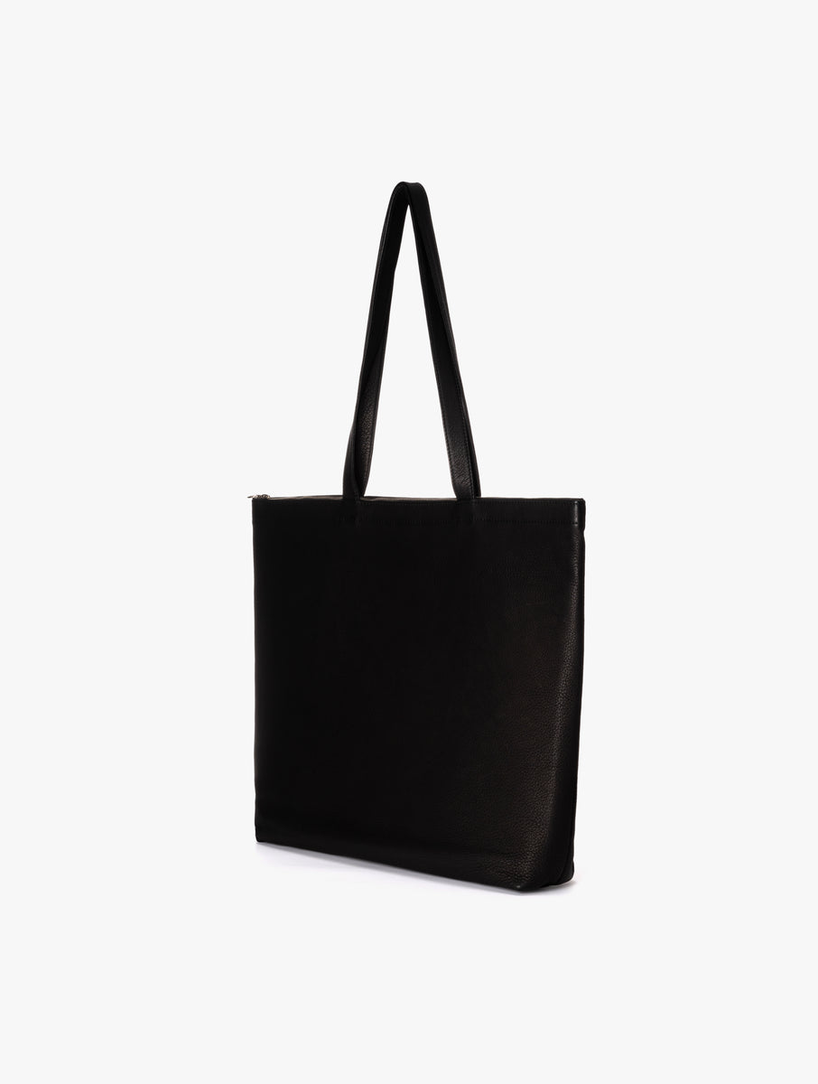 DOUBLE FACED ZIPPER TOTE : M