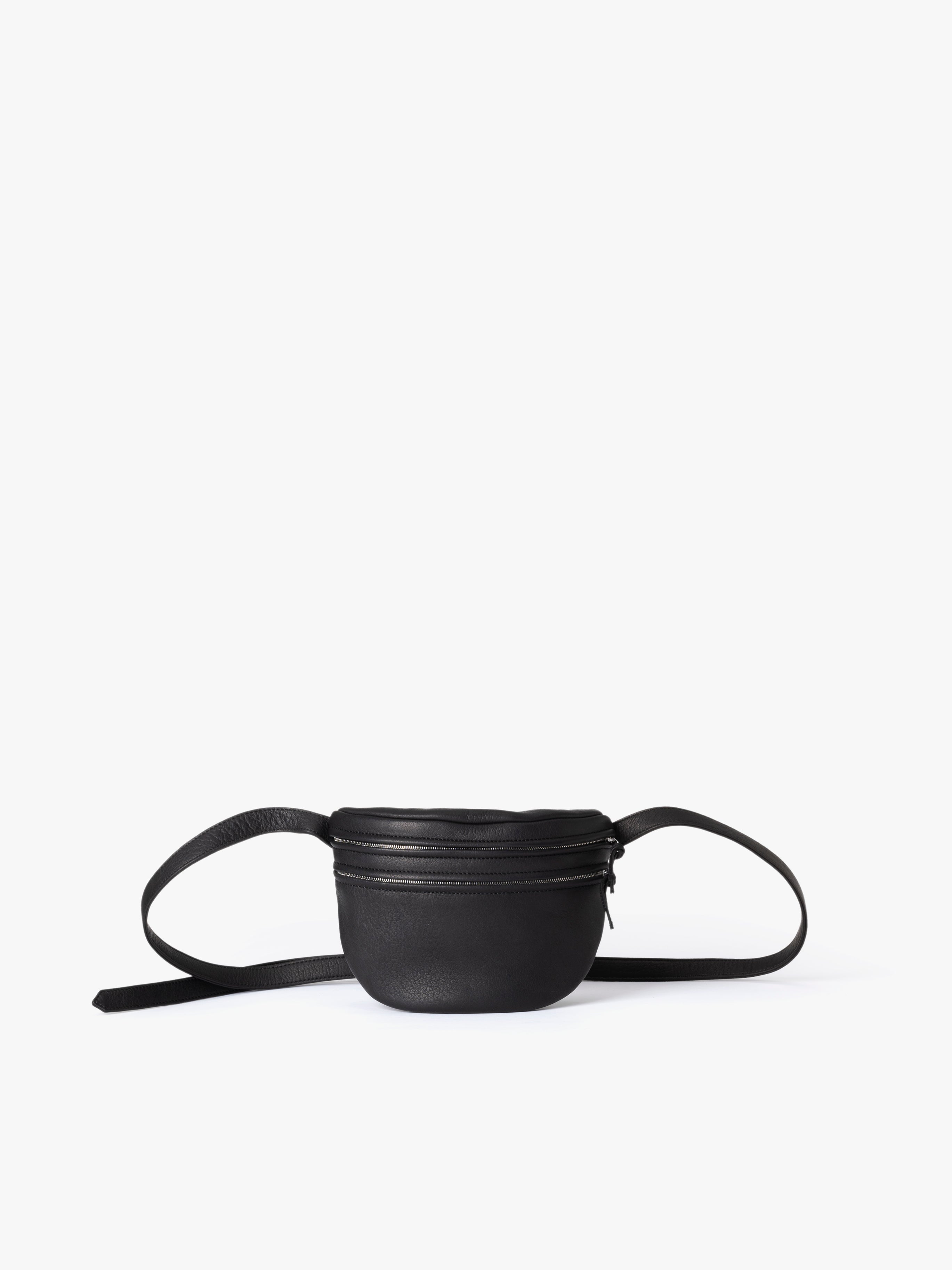 Aeta アエタ SHOULDER POUCH[black] Aeta/DEER LEATHER SHOULDER POUCH(BLACK)