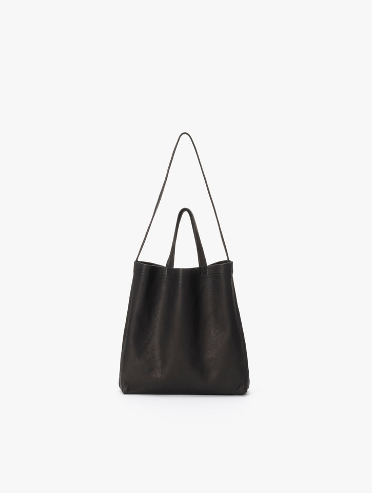 DOUBLE FACED SHOULDER TOTE：M