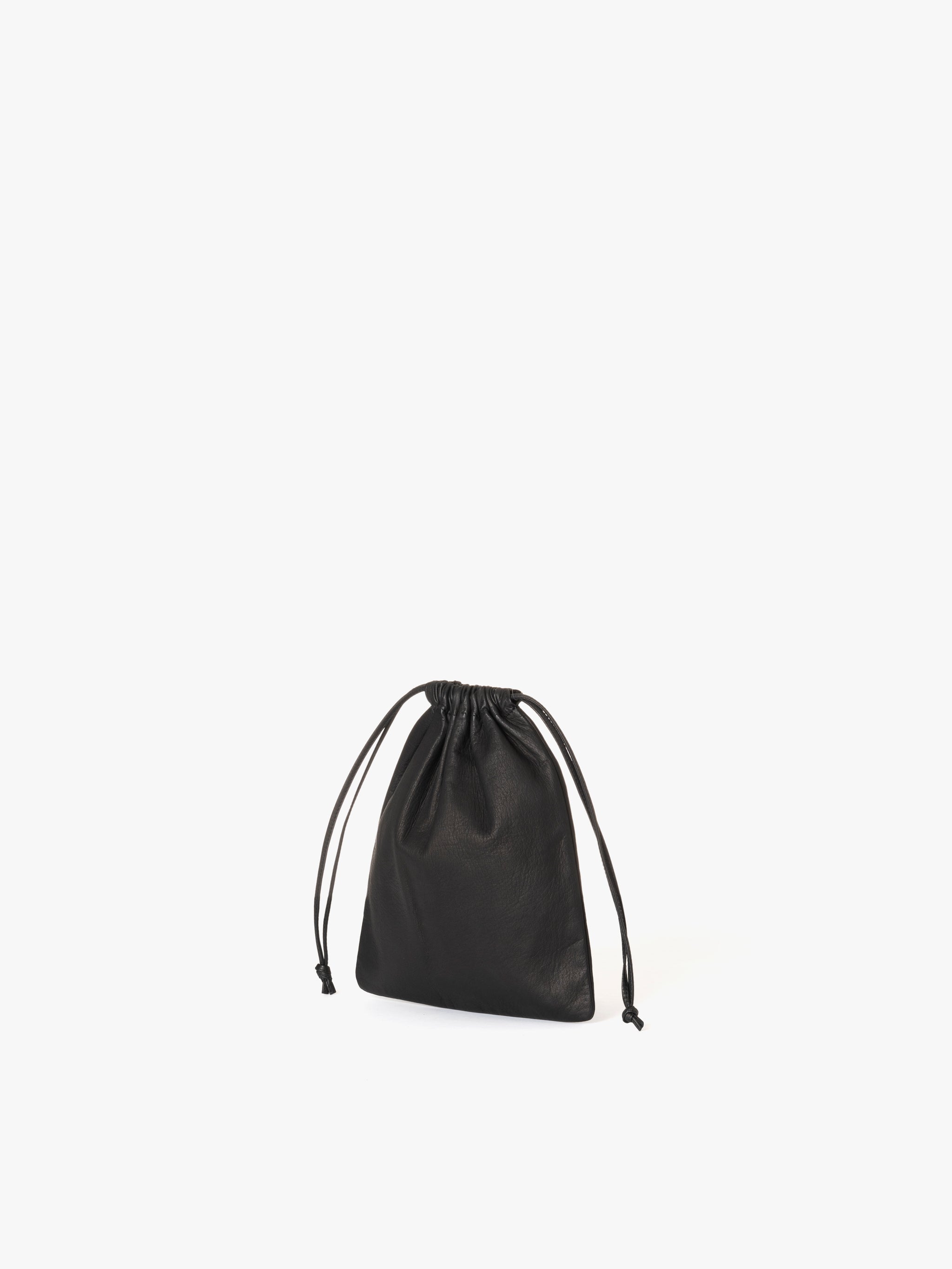バッグ Aeta Back side skin DRAWSTRING POUCH L Aeta Back side skin DRAWSTRING POUCH : L - DIMPLE